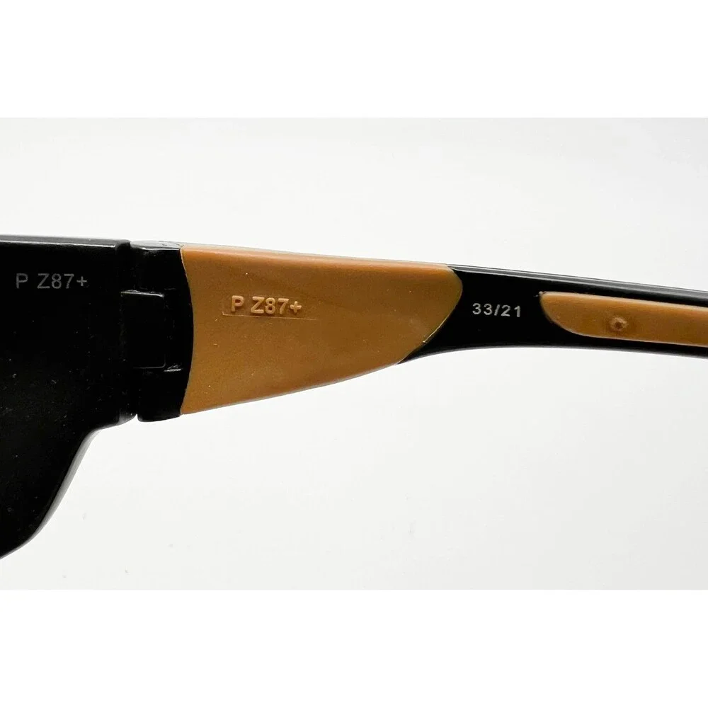 Pyramex Safety Glasses Mens Black Tan Z87+ Protective Eyewear One Size